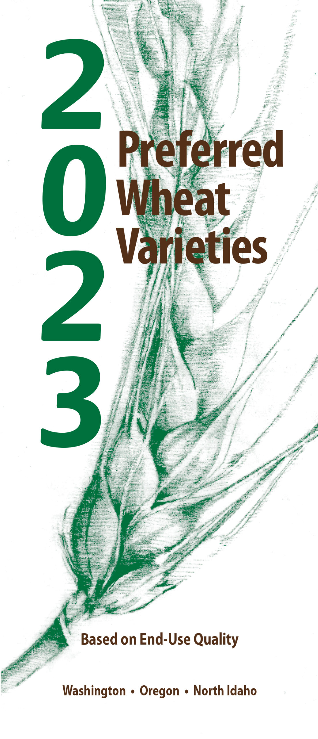 2023 Preferred Wheat Varieties Brochure Cover