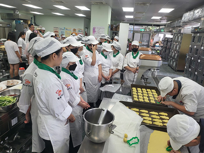 A June 2023 Classic Cookie and Snack Baking Workshop in Taiwan for nearly 40 food technologists, chefs, bakers teachers, food bloggers, and students demonstrated the qualities of soft white flour by making :Patron Saint of Children" cookies.